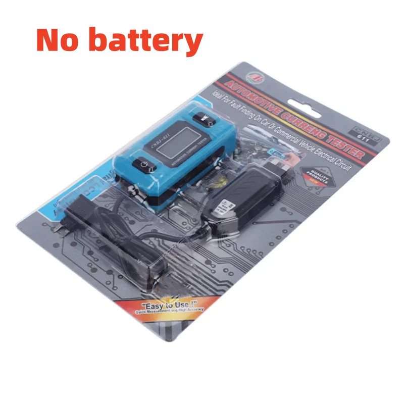 Car Circuit Tester Current Test Fuse Diagnostic Tool 12V Range 0.01~19.99A Repair Detector Galvanometer Automotive Accessories thumbnail 2