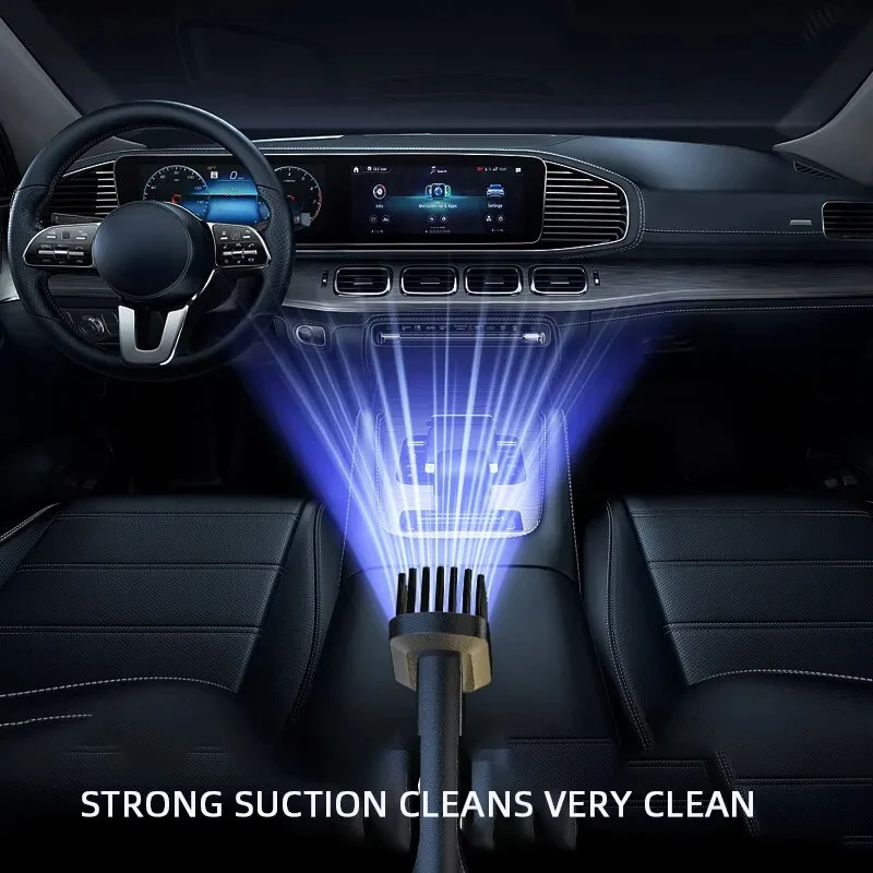 120W Portable Car Vacuum Cleaner USB Charging Handheld Cordless Vacuum Cleaner Powerful Suction for Auto/Home/Office/Pet Hair thumbnail 3