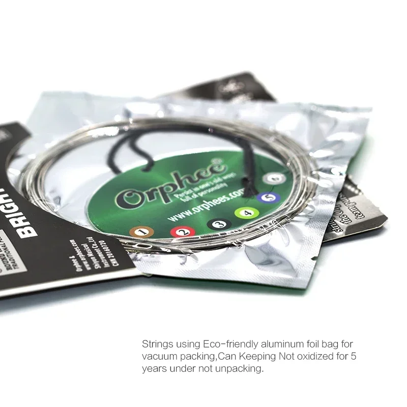 Orphee Electric Guitar Strings QE Series Nickel Alloy Plated Professional Metal Beginner Guitar String Instruments Accessories thumbnail 2