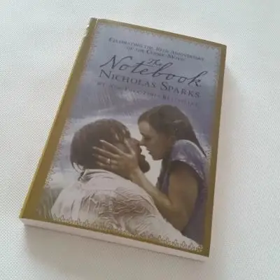 The Notebook Love Notebook English Version Nicholas Sparks Romance Novel thumbnail 2
