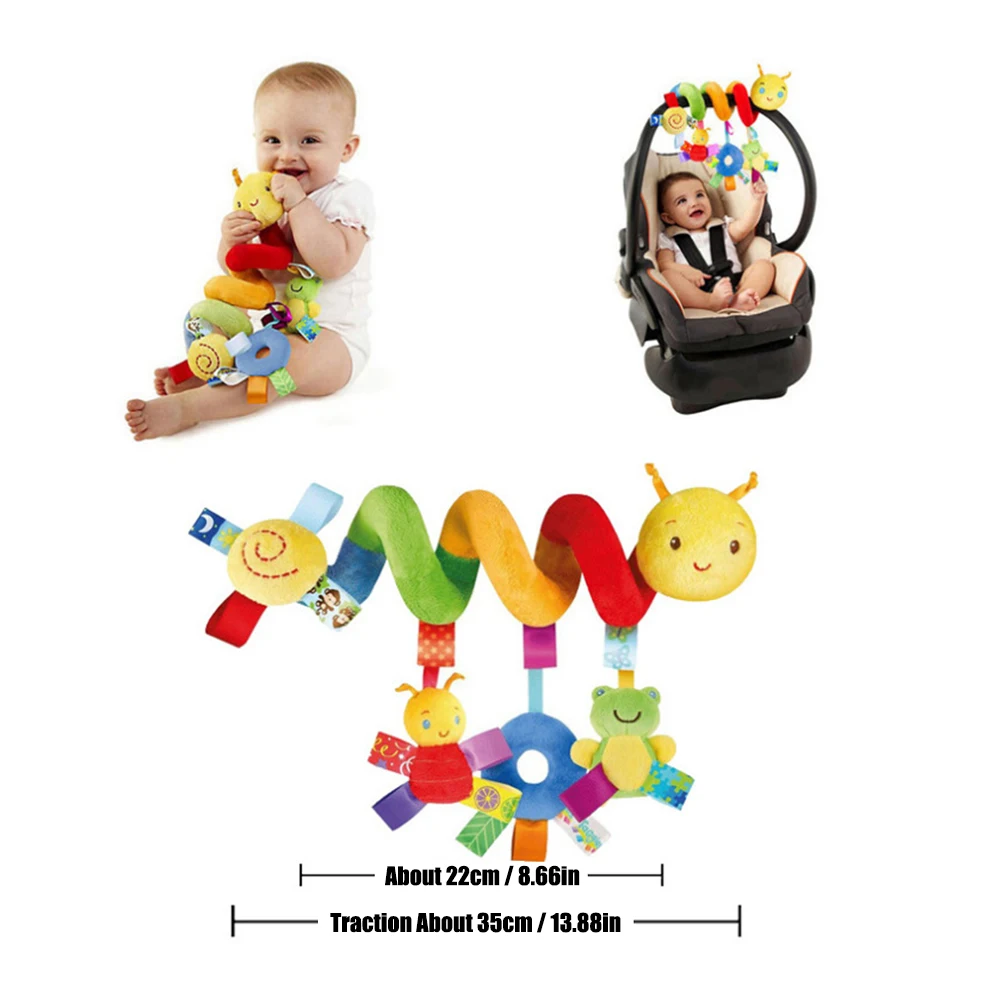 Colorful Label Bed for Infants and Young Children,Hanging Baby Comfort Toys around the Bed,Safety Seat Comfort Toys thumbnail 4