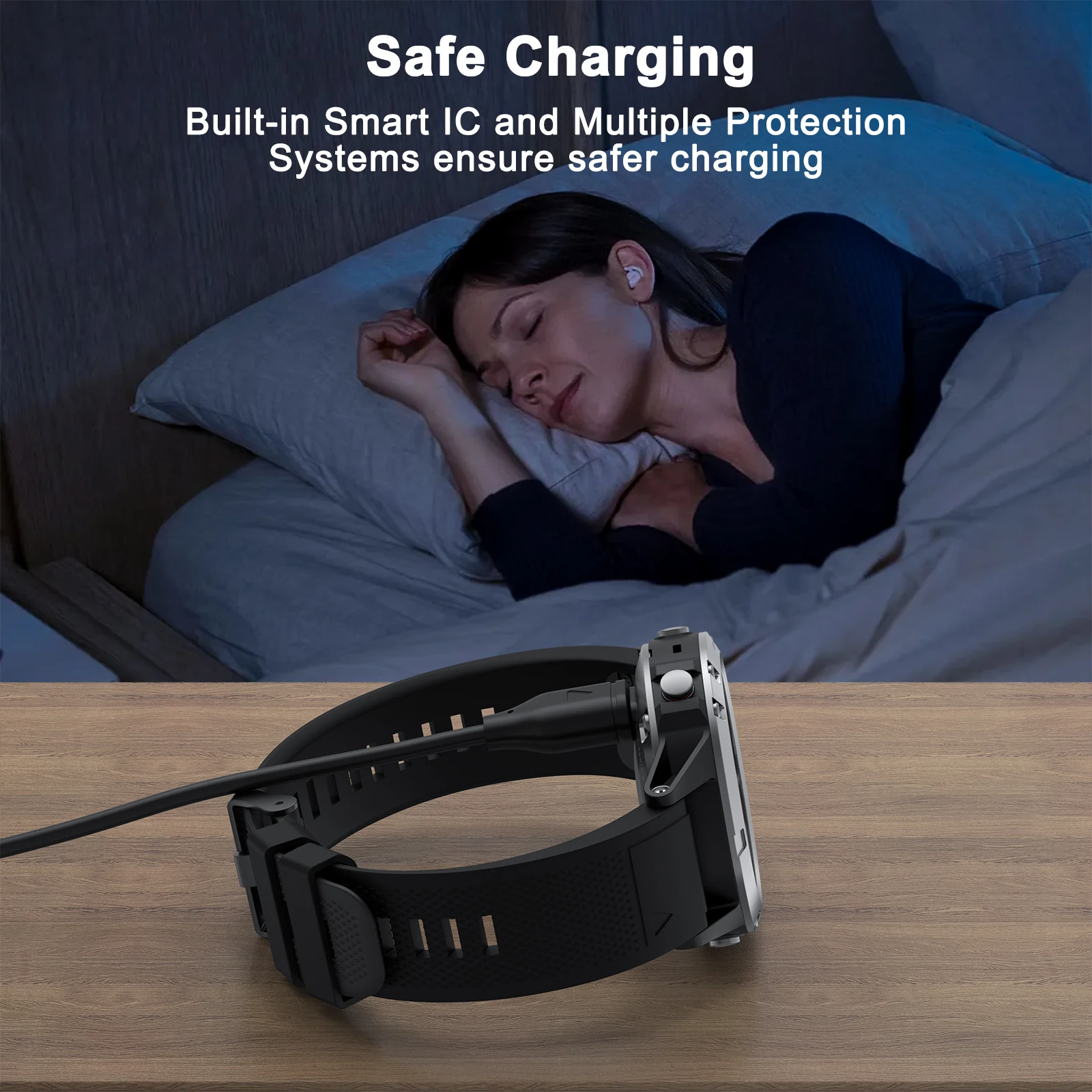 Type C Watch Charger Cable for Garmin Venu2/VenuSq2/3/3S Fenix 5/6/7 Vivoactive4/4S/3 Fast Charging Cord For Forerunner 965/266 thumbnail 6