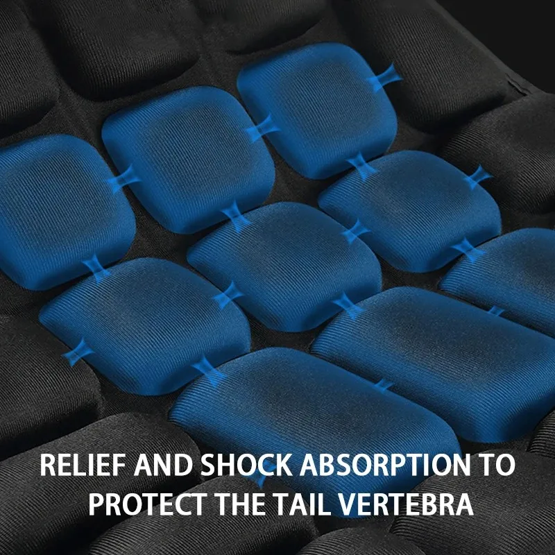 SEAMETAL Motorcycle Seat Cushion Black Foam Soft Comfortable Breathable Seat Covers Mats Motorcycles Electric Bike Accessories thumbnail 3