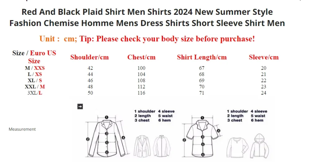 2025 New Summer Fashion Button Up Chemise Homme Checkered Shirts Men Short Sleeve Blouses Tops thumbnail 3
