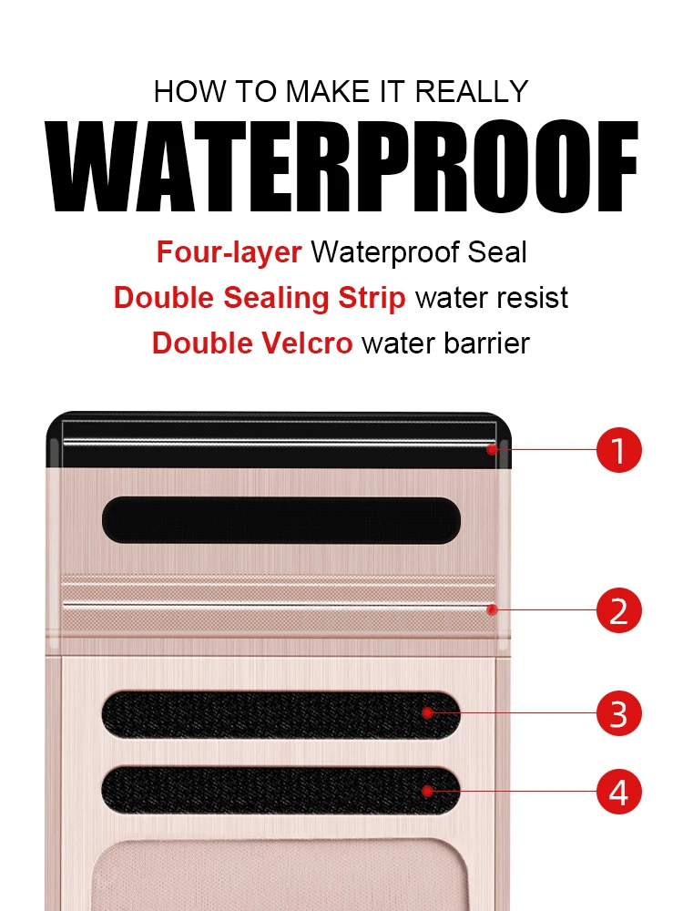 IPX8 Universal Waterproof Case For iPhone 13 Case WaterProof Bag For iPhone 13 14 15 16 Pro Max 12 Underwater Mobile Phone Cover thumbnail 4