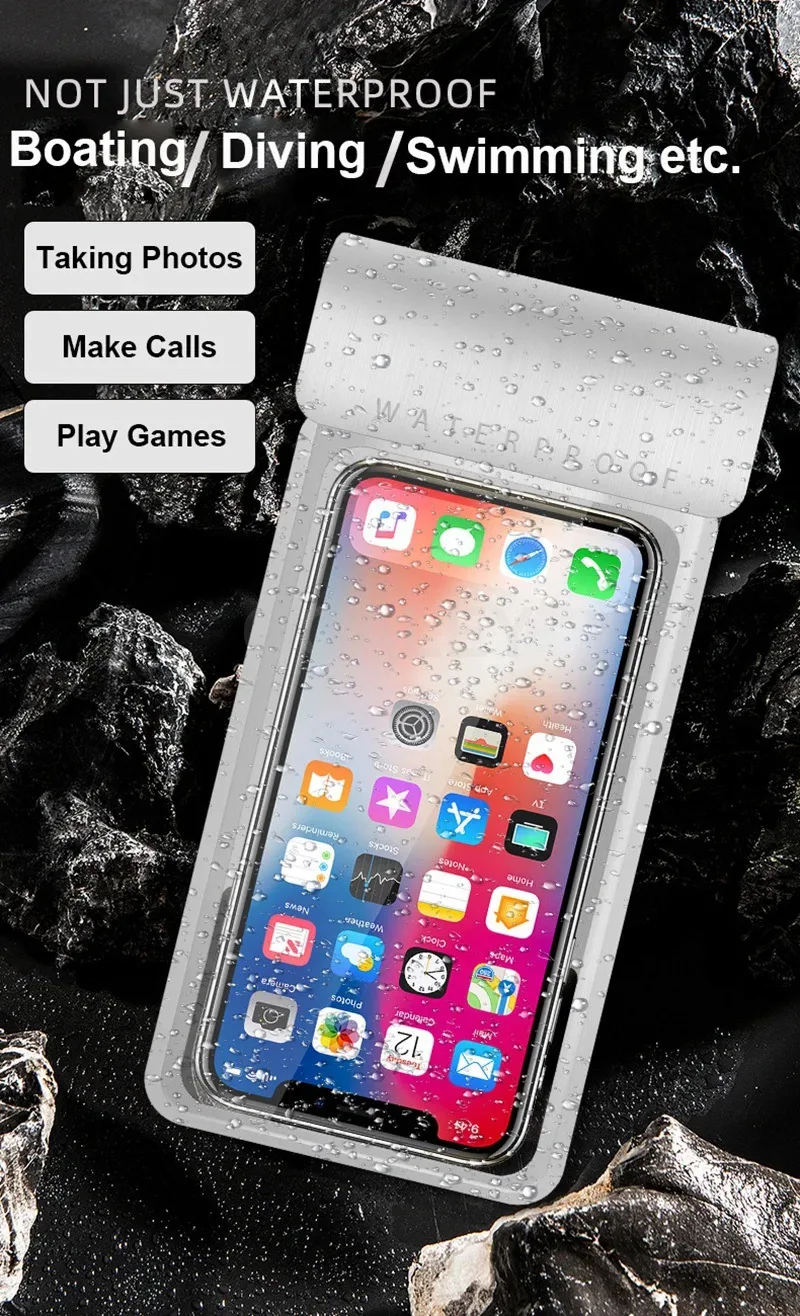 IPX8 Universal Waterproof Case For iPhone 13 Case WaterProof Bag For iPhone 13 14 15 16 Pro Max 12 Underwater Mobile Phone Cover thumbnail 6