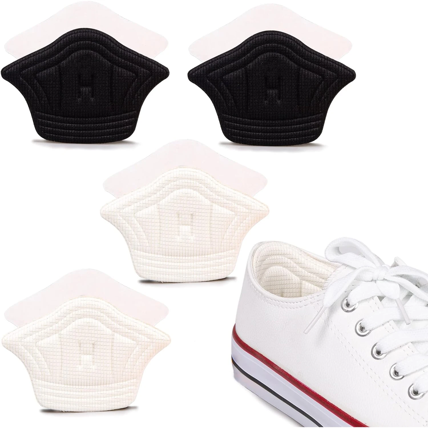 2/20PCS Heel Insoles for Shoes Patch Heel Pads for Sport Shoes Adjustable Size Feet Pad Insole Shoe Heel Protector Back Sticker thumbnail 2
