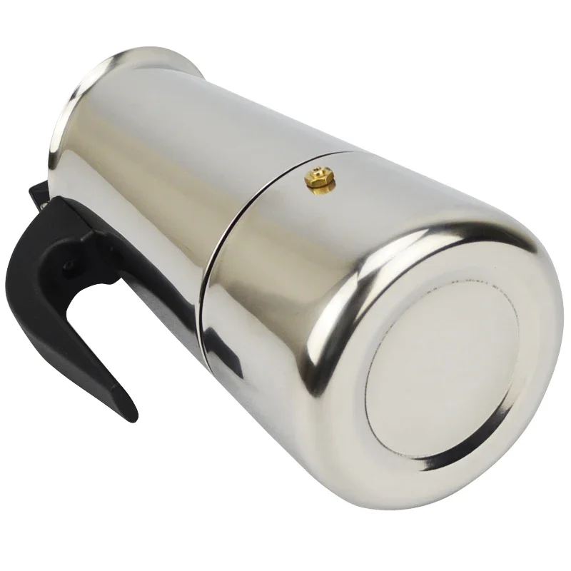 2/4/6/9 Cups Stainless Steel Coffee Maker Moka Pot Espresso Maker Cups Latte Percolator Stove Top Espresso Pot thumbnail 2