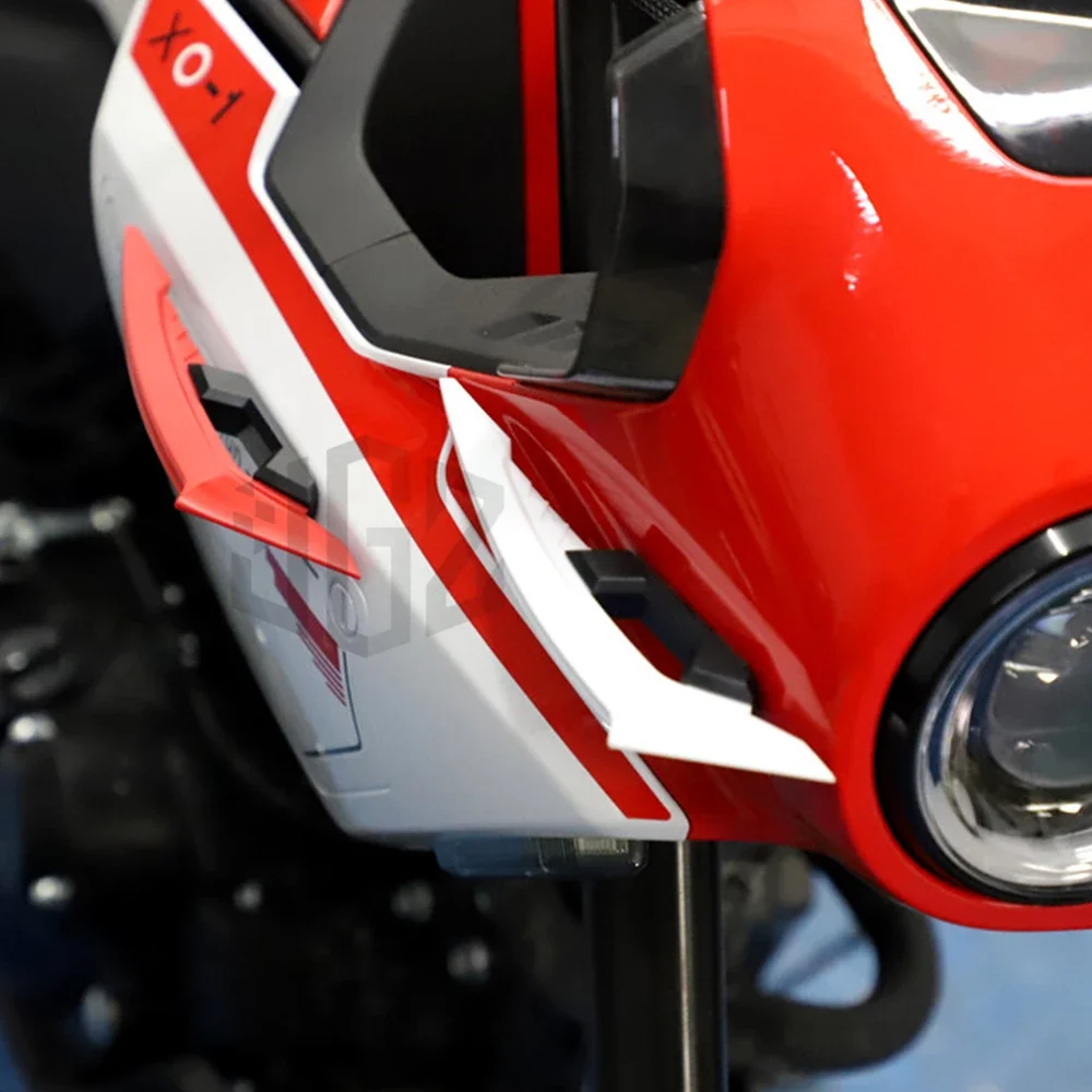 Motorcycle Front Side Spoiler Motorcycle Front Side Spoiler Aerodynamic Wing Set  For Vespa Yamaha Universal Accessoires Moto thumbnail 2