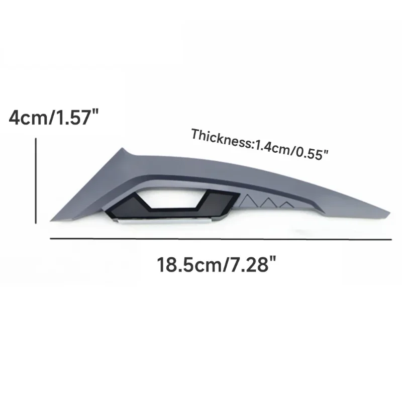 Motorcycle Front Side Spoiler Motorcycle Front Side Spoiler Aerodynamic Wing Set  For Vespa Yamaha Universal Accessoires Moto thumbnail 3