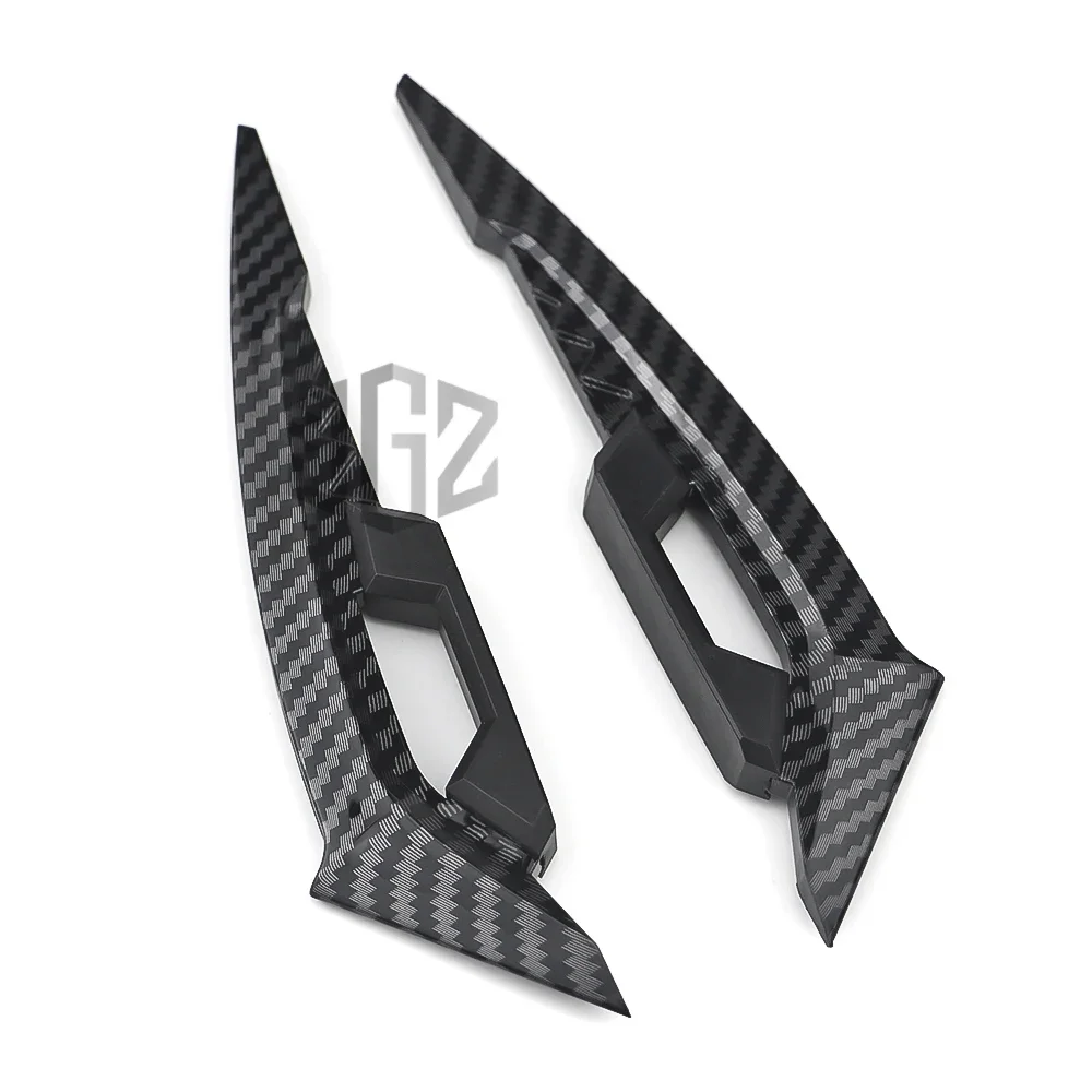 Motorcycle Front Side Spoiler Motorcycle Front Side Spoiler Aerodynamic Wing Set  For Vespa Yamaha Universal Accessoires Moto thumbnail 5