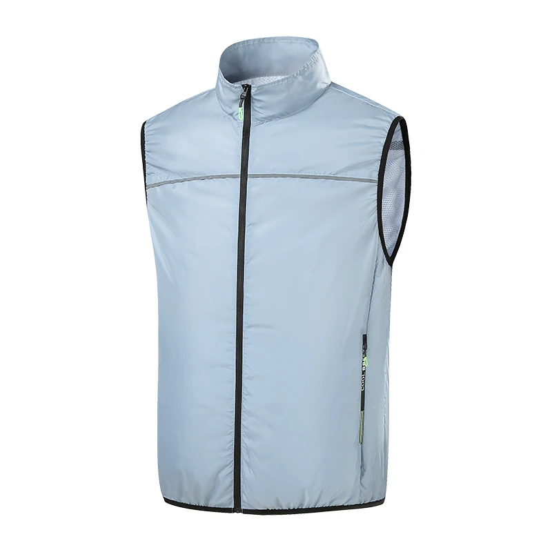 Men's Ice Vest Fan Air Conditioner Clothes Cool Vest Sport USB Rechargeable Cooling Vest Workers Summer Camping Fishing Overalls thumbnail 5