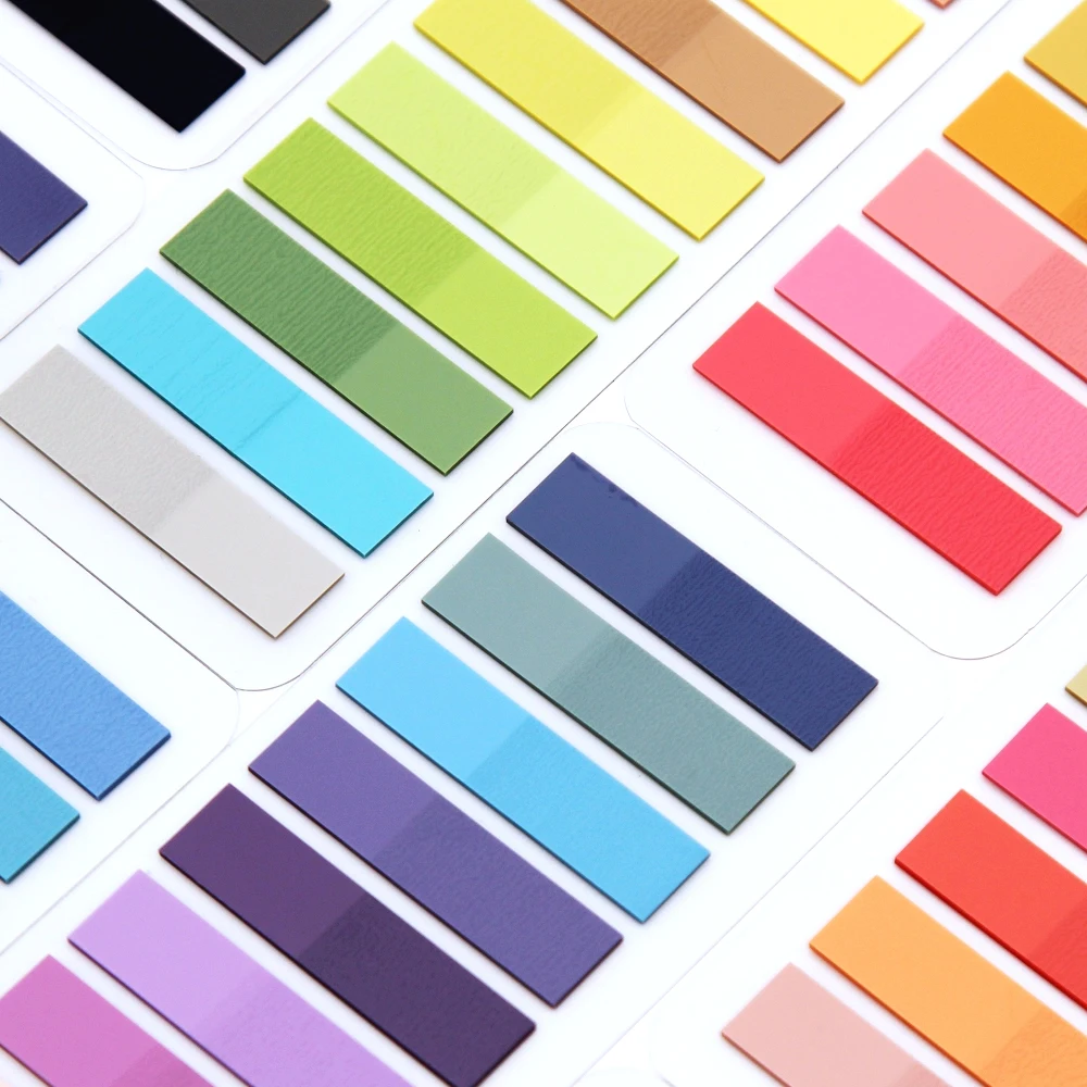 2400S Transparent Colorful Index Creative Memo Pads Office School Stationery Self-Adhesive Stickers Sticky Note Pads thumbnail 5