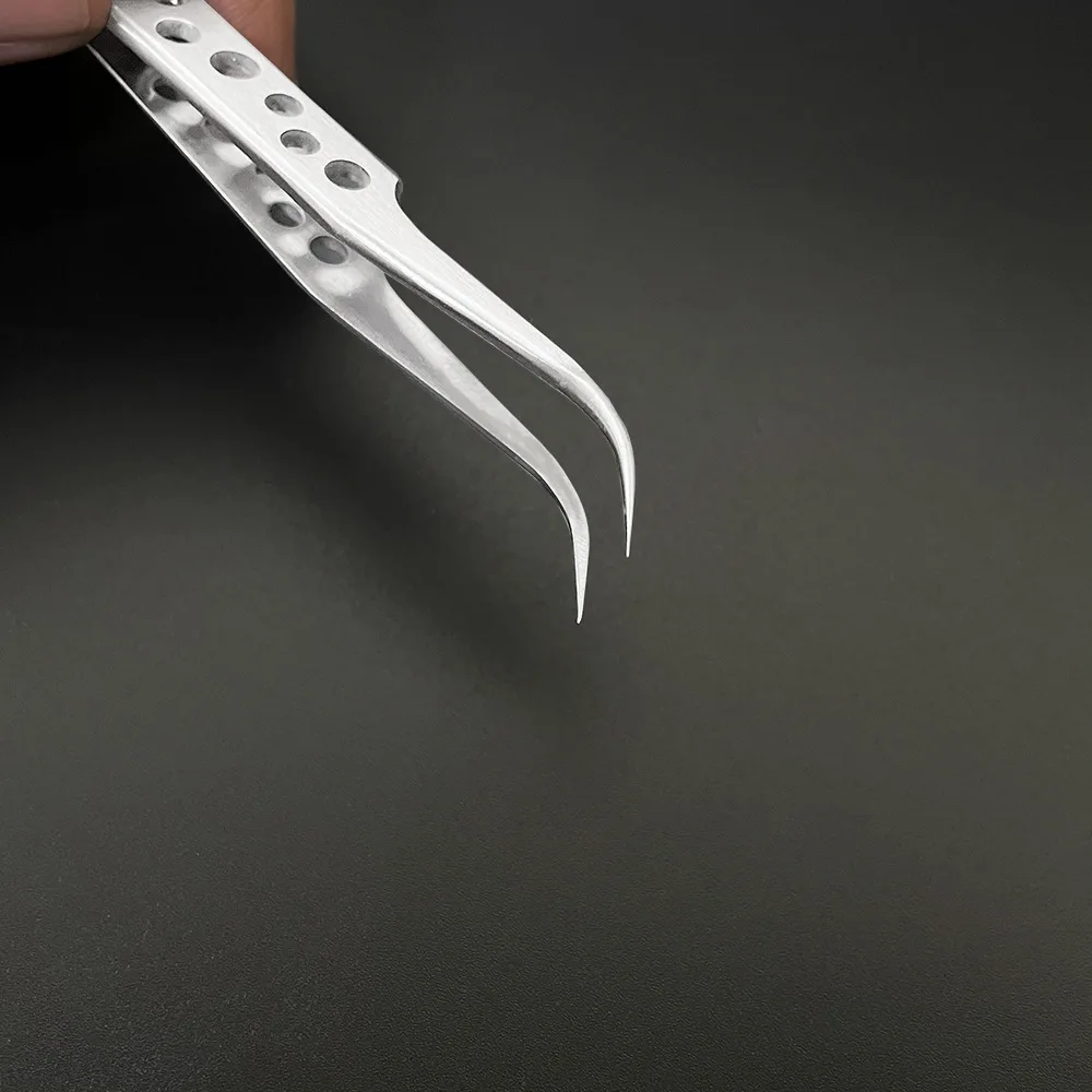 Electronics Industrial Tweezers Precision Anti-static Curved Straight Tip Stainless Forceps Phone Repair Hand Tool sets thumbnail 5