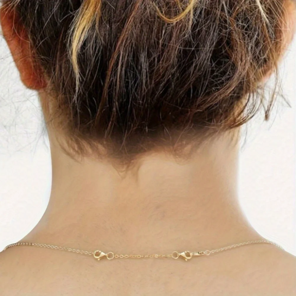 New Lobster Clasp Plus Tail Chain Adjustment Chain Jewelry Extension Chain Simple Necklace Accessories thumbnail 6