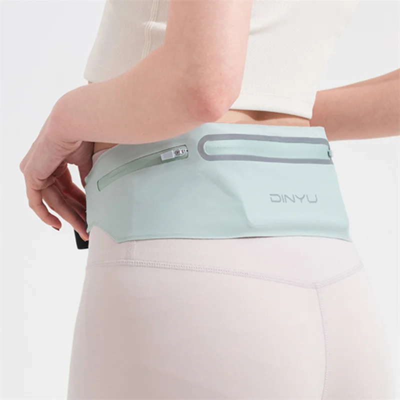 Men Women Running Waist Pack Wallet Adjustable Sports Pouch Belt Portable Phone Holder Gym Bag Invisible Waterproof Waistband thumbnail 3