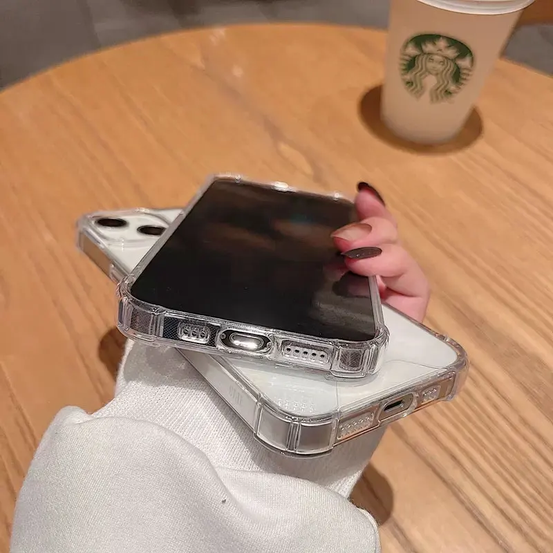 Luxury Wireless Charge For Magsafe Transparent Case for iPhone 16 15 14 13 12 11 Pro Max Plus Magnetic Shockproof Bumper Cover thumbnail 6