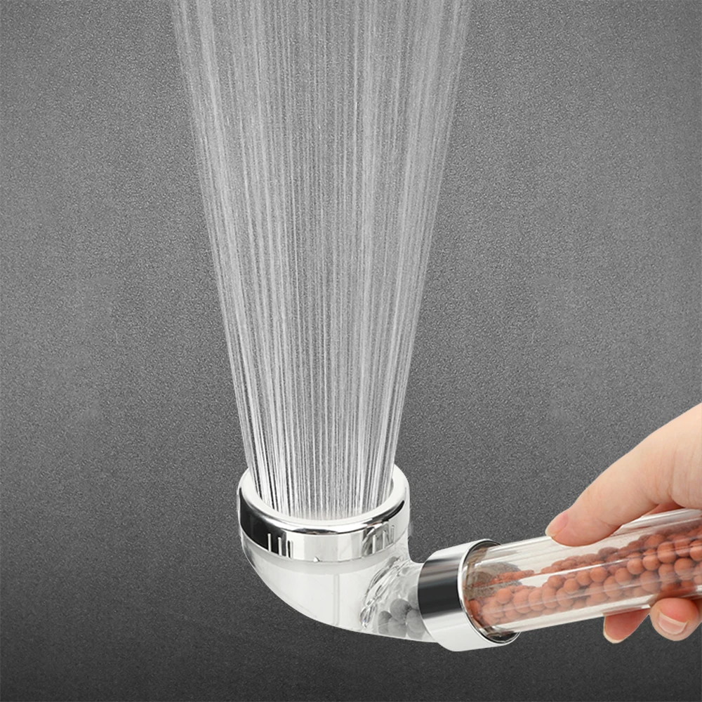 Bathroom Products Home Improvement High Pressure Anion Filter Shower Head thumbnail 2