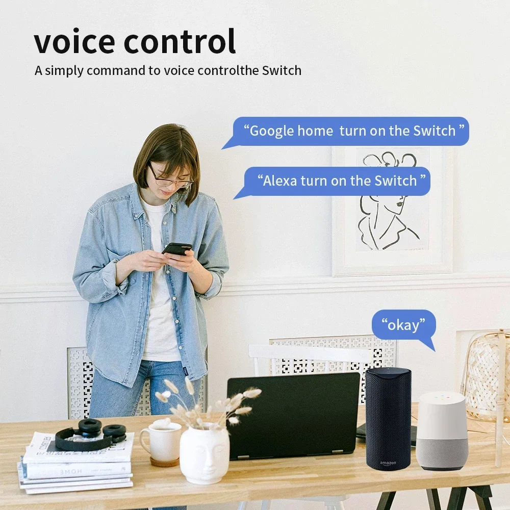 TNCE Tuya Curtain Switch module wifi zigbee rf433mhz, Roller Blinds Shutter Motor breaker, Smart Control Voice Alexa Google Home thumbnail 4