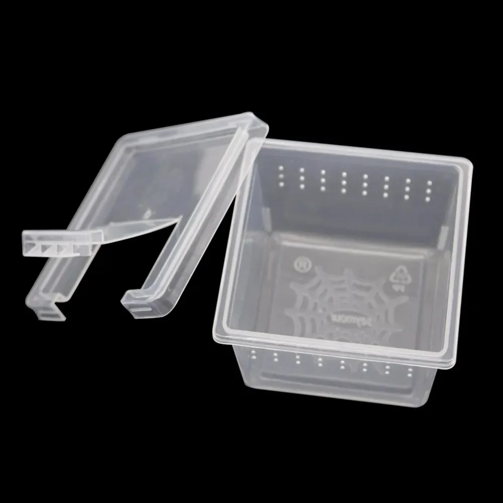 5 Pcs Insect Reptile Spider Hatching Container Frog Breeding Box Suitable For Scorpion Centipede Horned Frog Larvae Breeding Box thumbnail 5