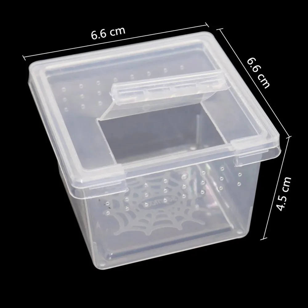 5 Pcs Insect Reptile Spider Hatching Container Frog Breeding Box Suitable For Scorpion Centipede Horned Frog Larvae Breeding Box thumbnail 3