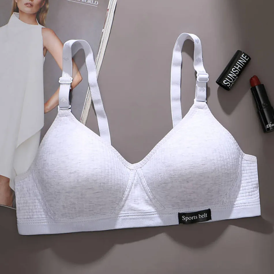 Sport Underwear for Teens Seamless Girl No Underwire Training Bra Soft Skin-Friendly School Girl Small Size Bra Clothing thumbnail 6