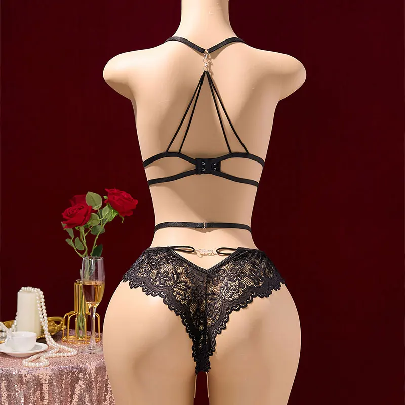 Erotic Hot Nighty Babydoll Crotchless Lingerie Garter Belt Bra Bodysuit One-piece Suit Exotic Sets Sexy Woman Underwear Pajamas thumbnail 6