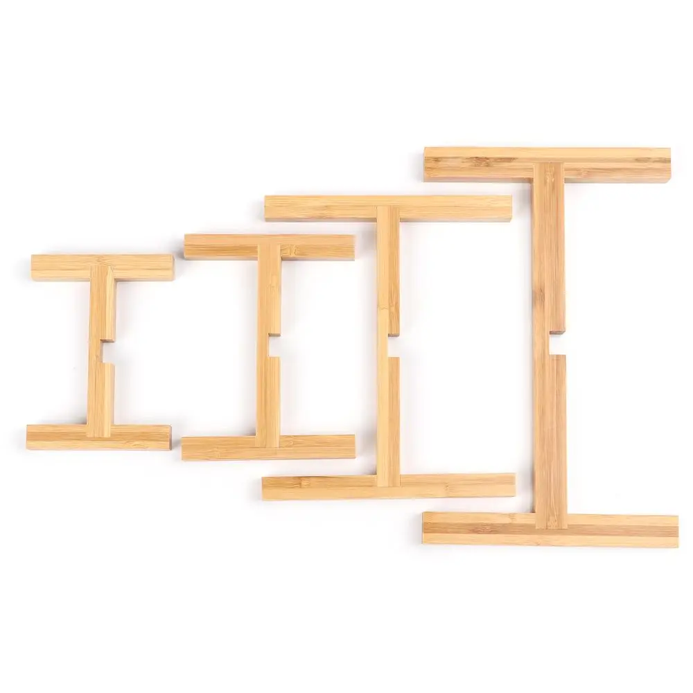 Wood Flowerpot Holder Floor-Standing Bonsai Display Stand Flower Pot Base Indoor Outdoor Home Decoration Tray Garden Supplies thumbnail 2