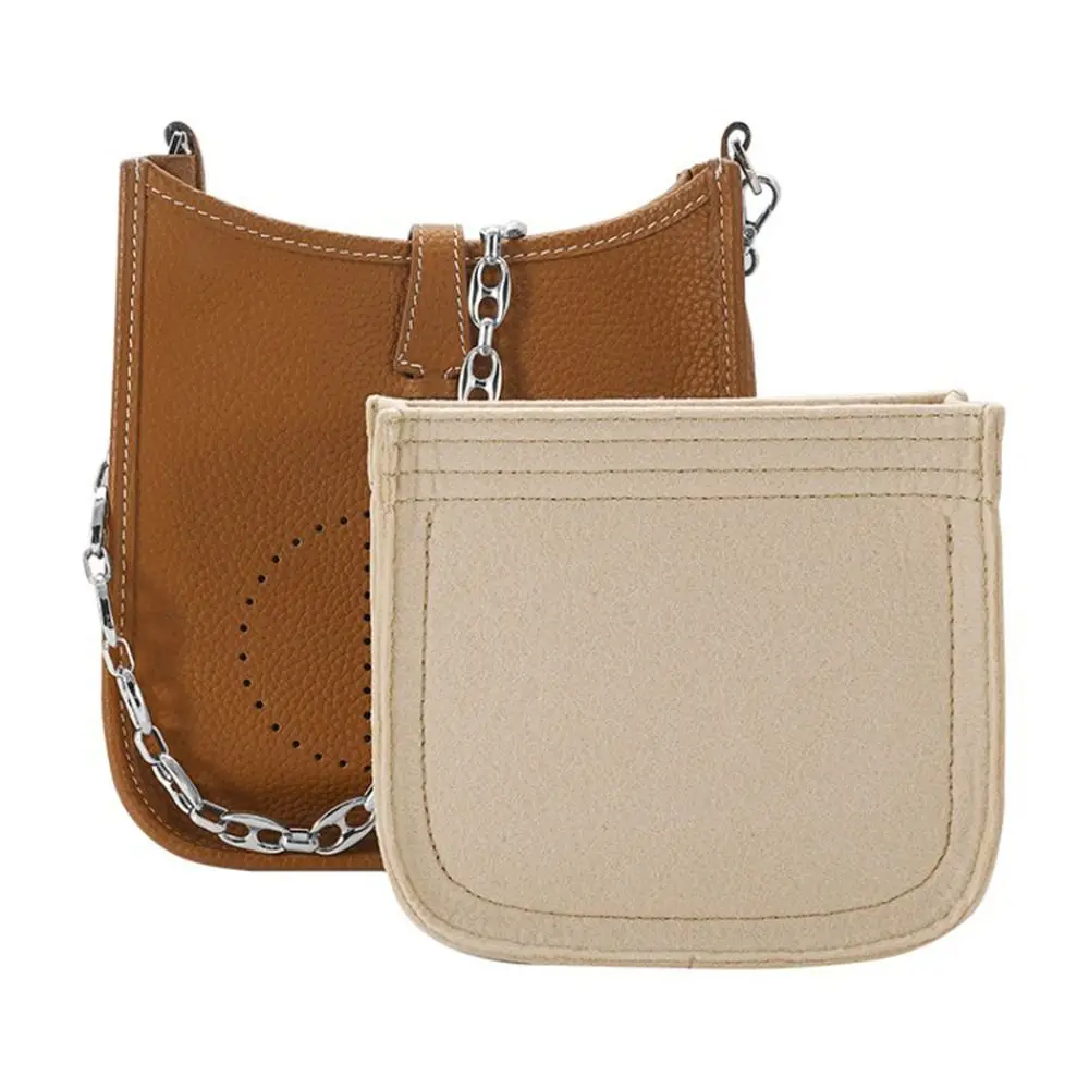 Multi-Pocket Bag Organizer for Evelyne 16/29/33 Inner Bag Storage Bag Felt Handbag Insert Bag Purse Liner Bag thumbnail 5