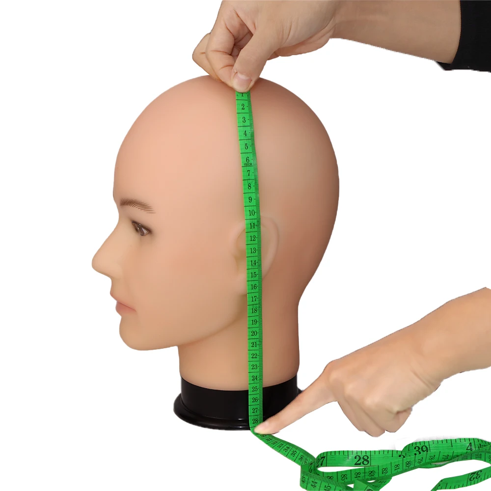 Large size male Mannequin Head Dolls Display Cosmetology Manikin Head Dolls Bald Training Head For Making Wig Hat Display thumbnail 3