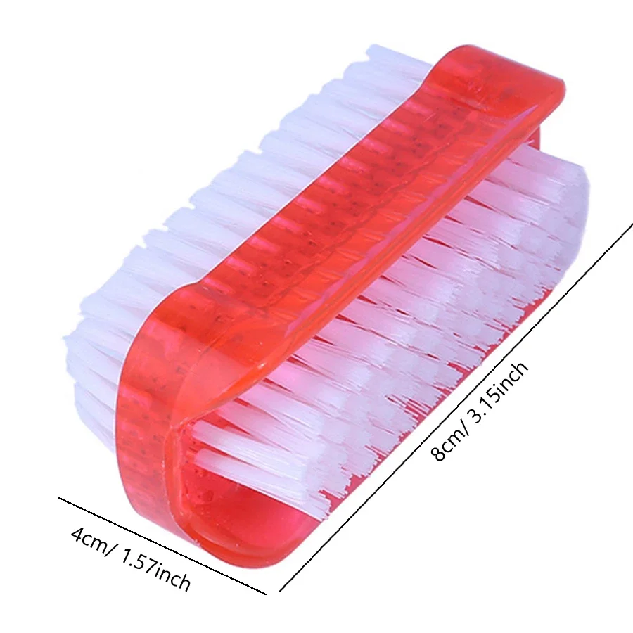 Double-Sided Nail Cleaning Brush, Manicure and Pedicure Tool, Ideal for Fingernails and Toenails thumbnail 6