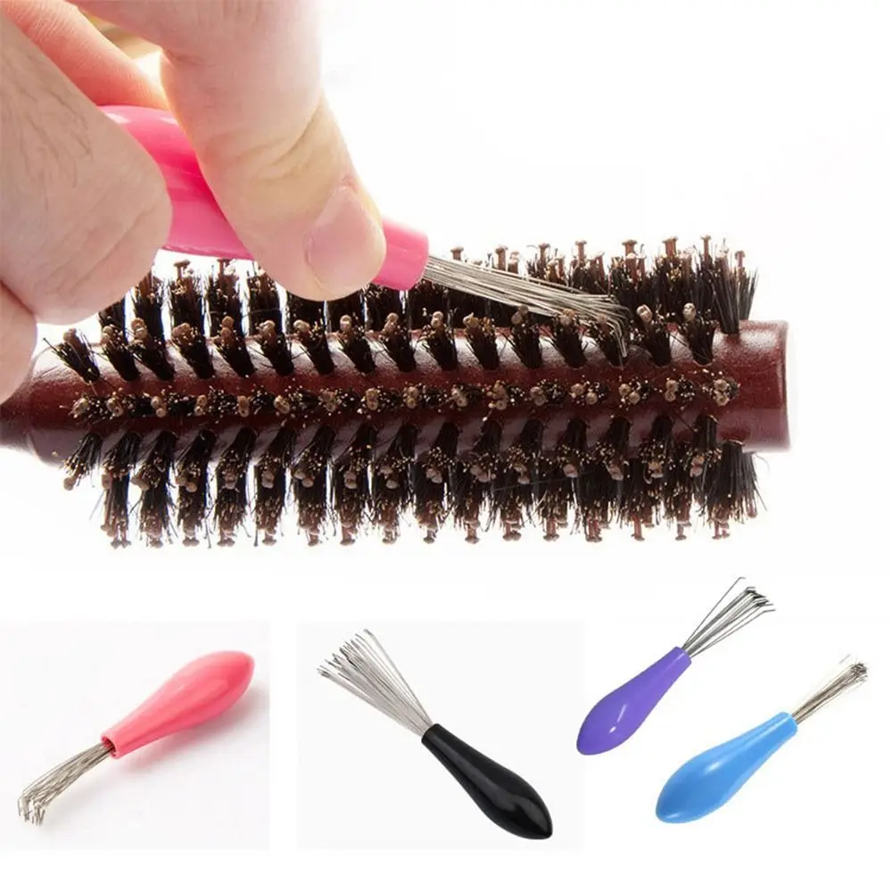 Plastic Handle Comb Hair Brush Cleaner Multifunctional Hand Tool Comb Cleaning Brush Cleaning Supplies Embedded Beauty Tools thumbnail 5