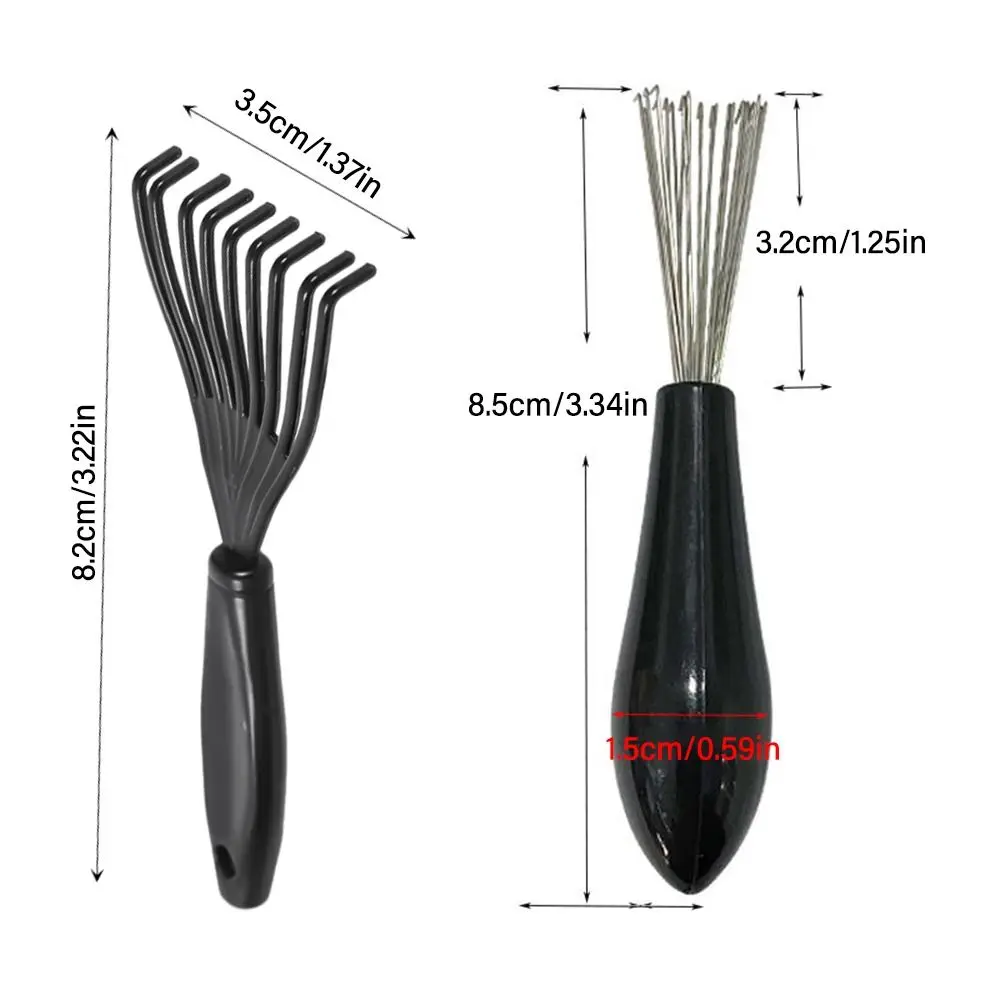 Plastic Handle Comb Hair Brush Cleaner Multifunctional Hand Tool Comb Cleaning Brush Cleaning Supplies Embedded Beauty Tools thumbnail 6