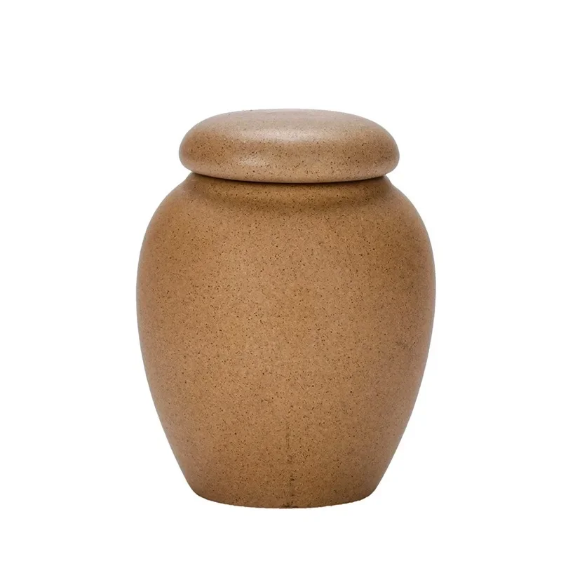 Mini Pet Urn Ashes for Human Ashes, Hand Painted Urns, Cremation Urns, Pet Caskets, Pet Cremation Vase, Made of Ceramics thumbnail 2