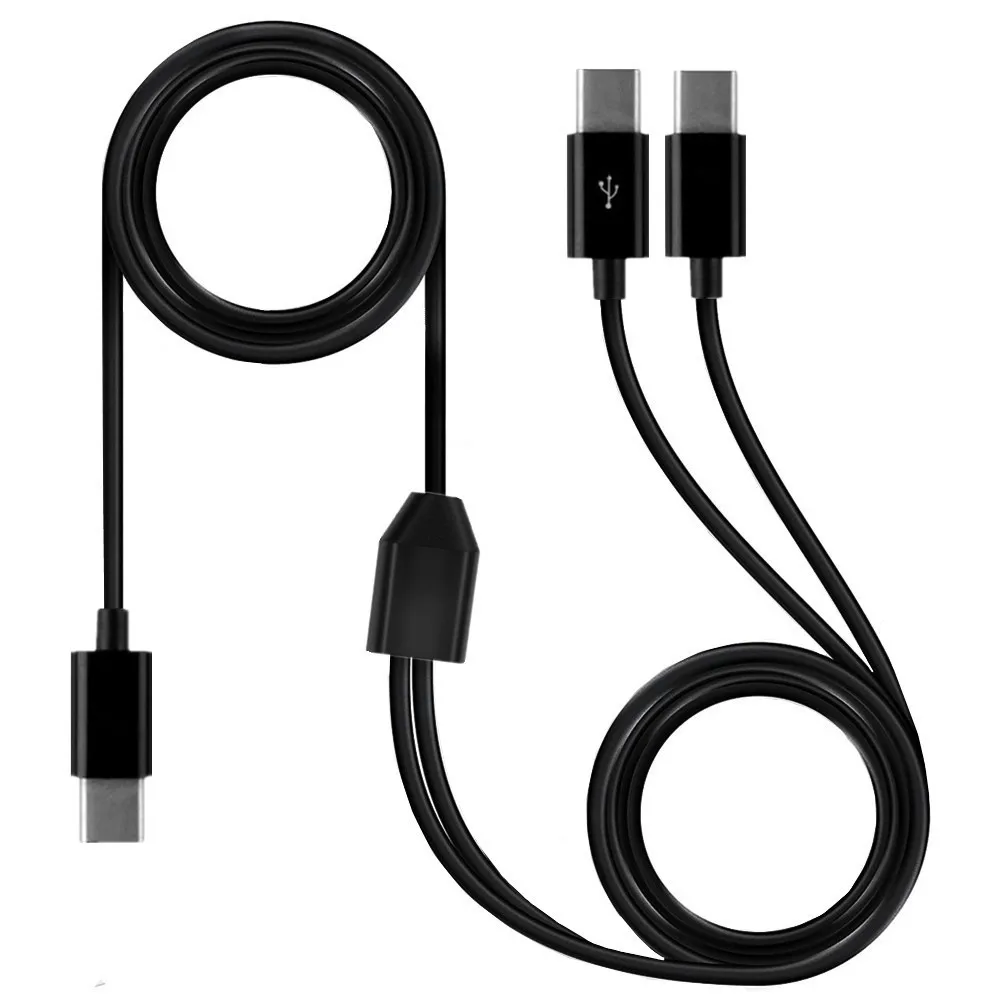 USB 2.0 Type  type-c  to 2/3/4/6 type-c Male Splitter Y Data Sync and Charge Connector Adapter Cable 0.5m/1.5m/2m thumbnail 4