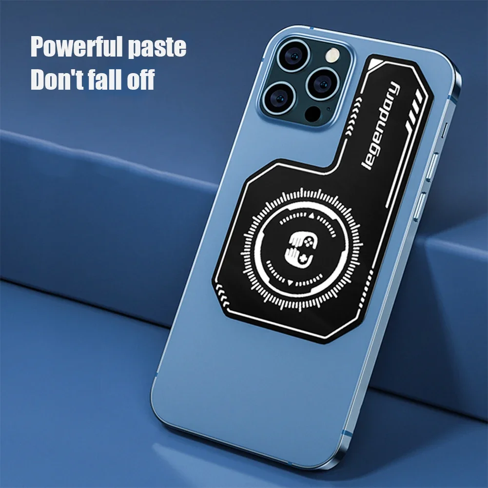 Cell Phone Cooler Plate Radiator Magnetic Radiating Sticker for Game Cooling Fans Heat Sink For IPhone/Samsung/Xiaomi thumbnail 3
