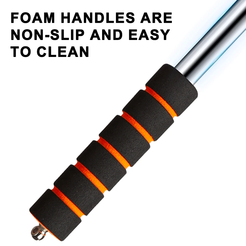 SEAMETAL Car Windshield Cleaning Brush Window Glass Clean Wiper Scalable Long Handle Scratch-Free Soft Wash Cloth Washing Tool thumbnail 6