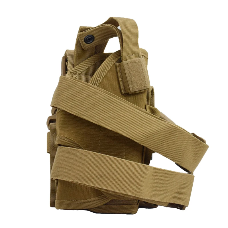 Tactical Accessories Nylon Holster Hunting Airsoft Pistol Gun Drop Leg Holster Pouch Adjustable Belt Holster For Universal Gun thumbnail 4