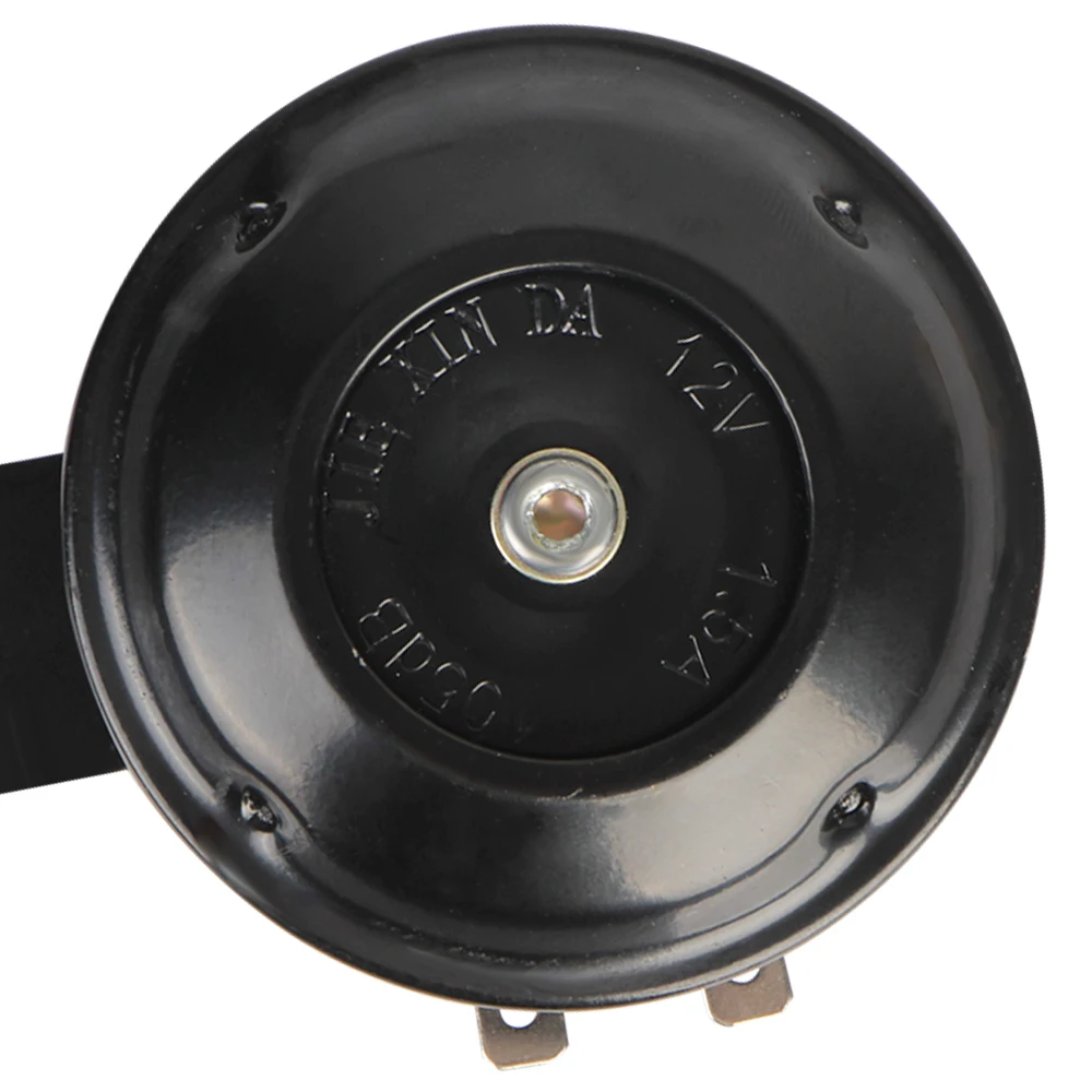 For Scooter Moped Dirt Bike ATV 12V Horn 1.5A 105db Motorcycle Electric Horn Kit Waterproof Round Loud Horn Speakers thumbnail 6