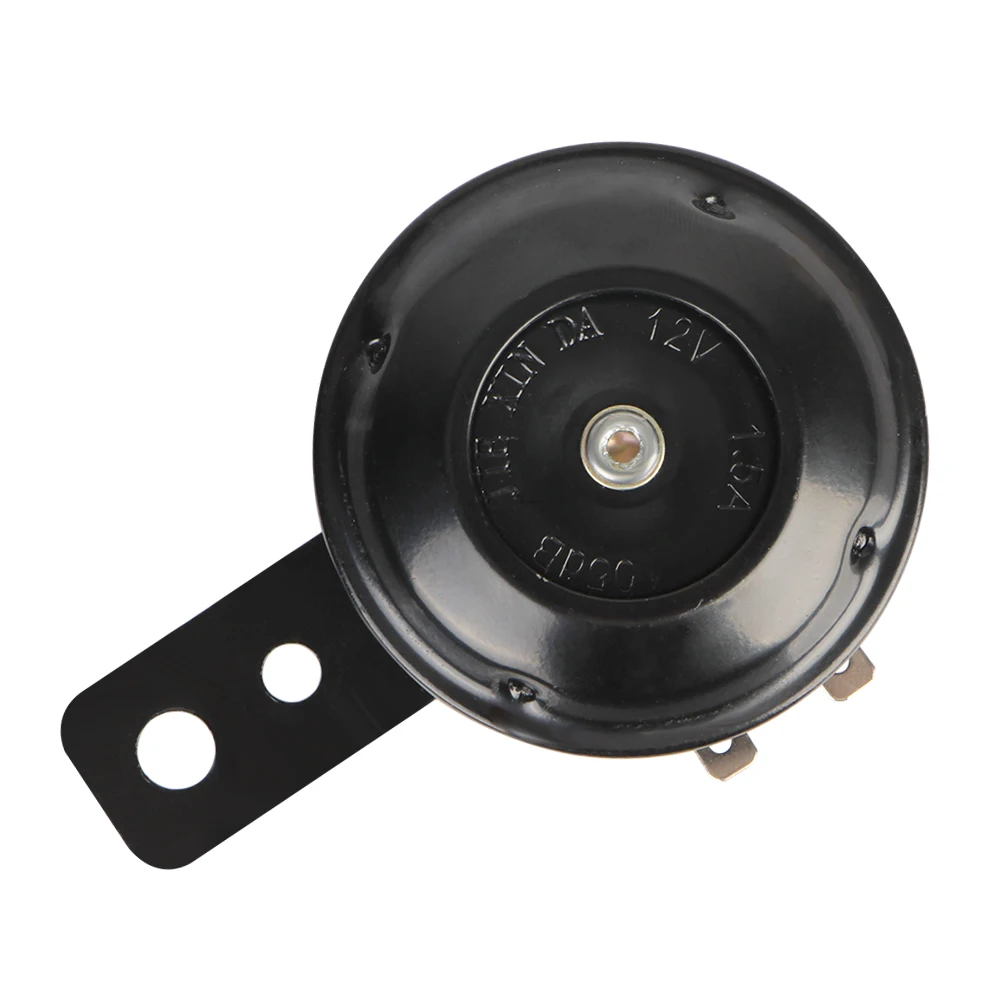 For Scooter Moped Dirt Bike ATV 12V Horn 1.5A 105db Motorcycle Electric Horn Kit Waterproof Round Loud Horn Speakers thumbnail 5