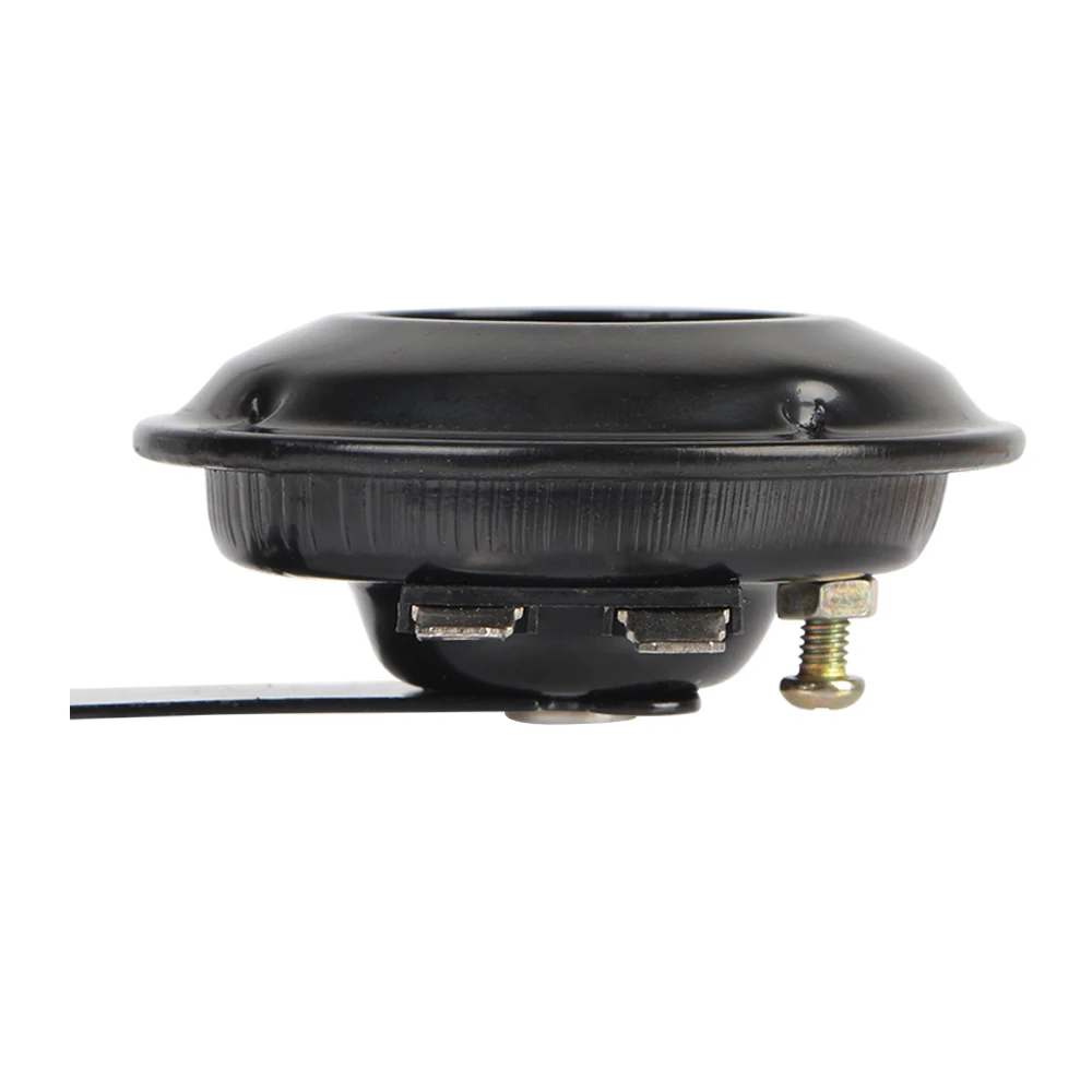 For Scooter Moped Dirt Bike ATV 12V Horn 1.5A 105db Motorcycle Electric Horn Kit Waterproof Round Loud Horn Speakers thumbnail 4