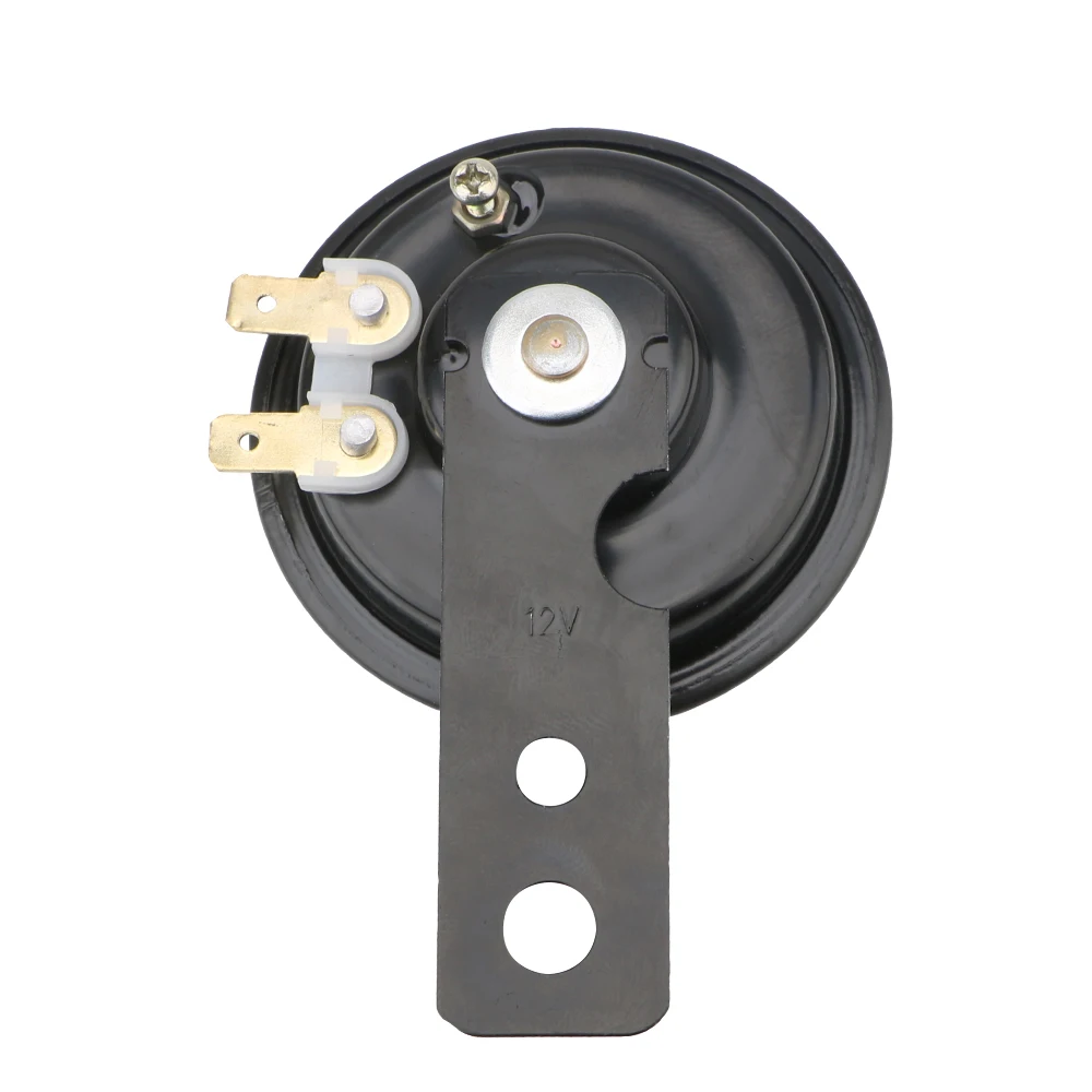 For Scooter Moped Dirt Bike ATV 12V Horn 1.5A 105db Motorcycle Electric Horn Kit Waterproof Round Loud Horn Speakers thumbnail 3