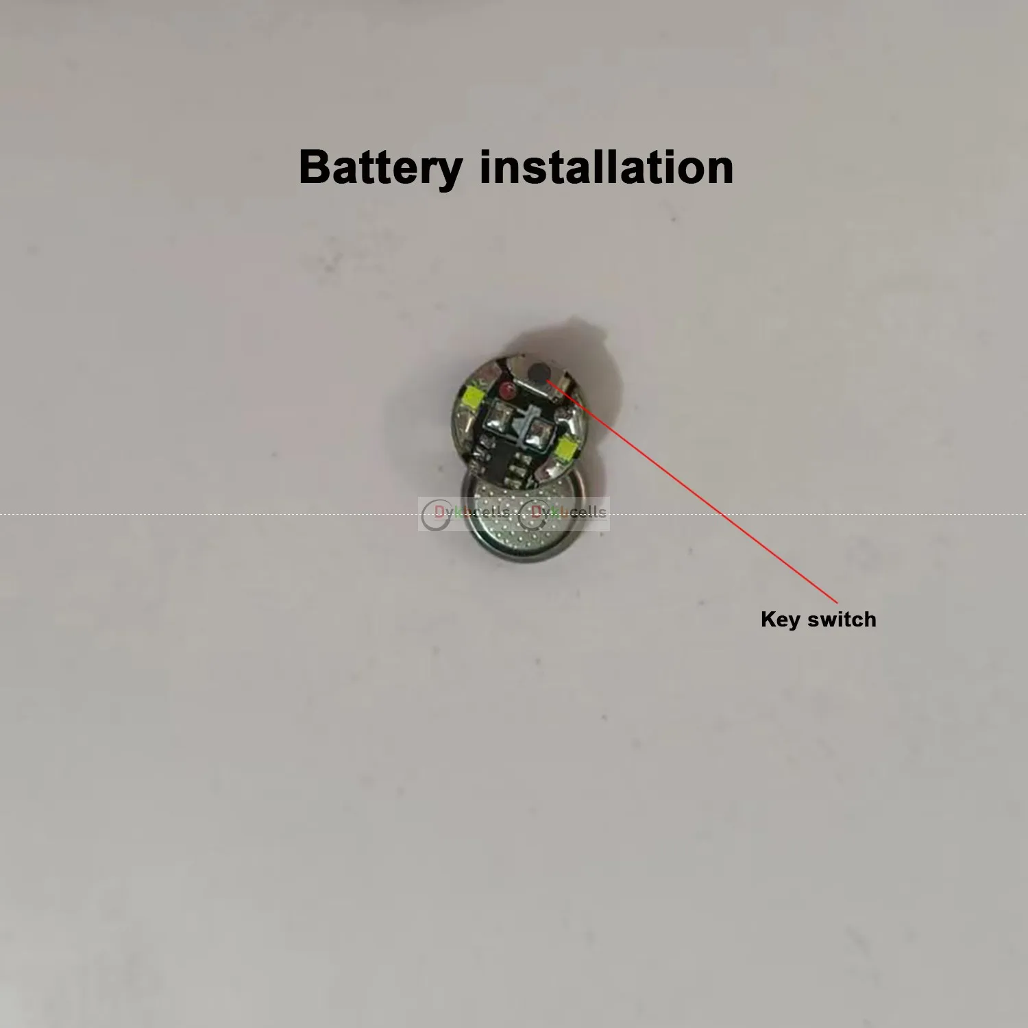 3pcs Single/Dual Wireless LED Model Light key Switch Control Led Lamp DIY LEGO Modeling Car Plus LightS Diorama Robots + Battery thumbnail 2