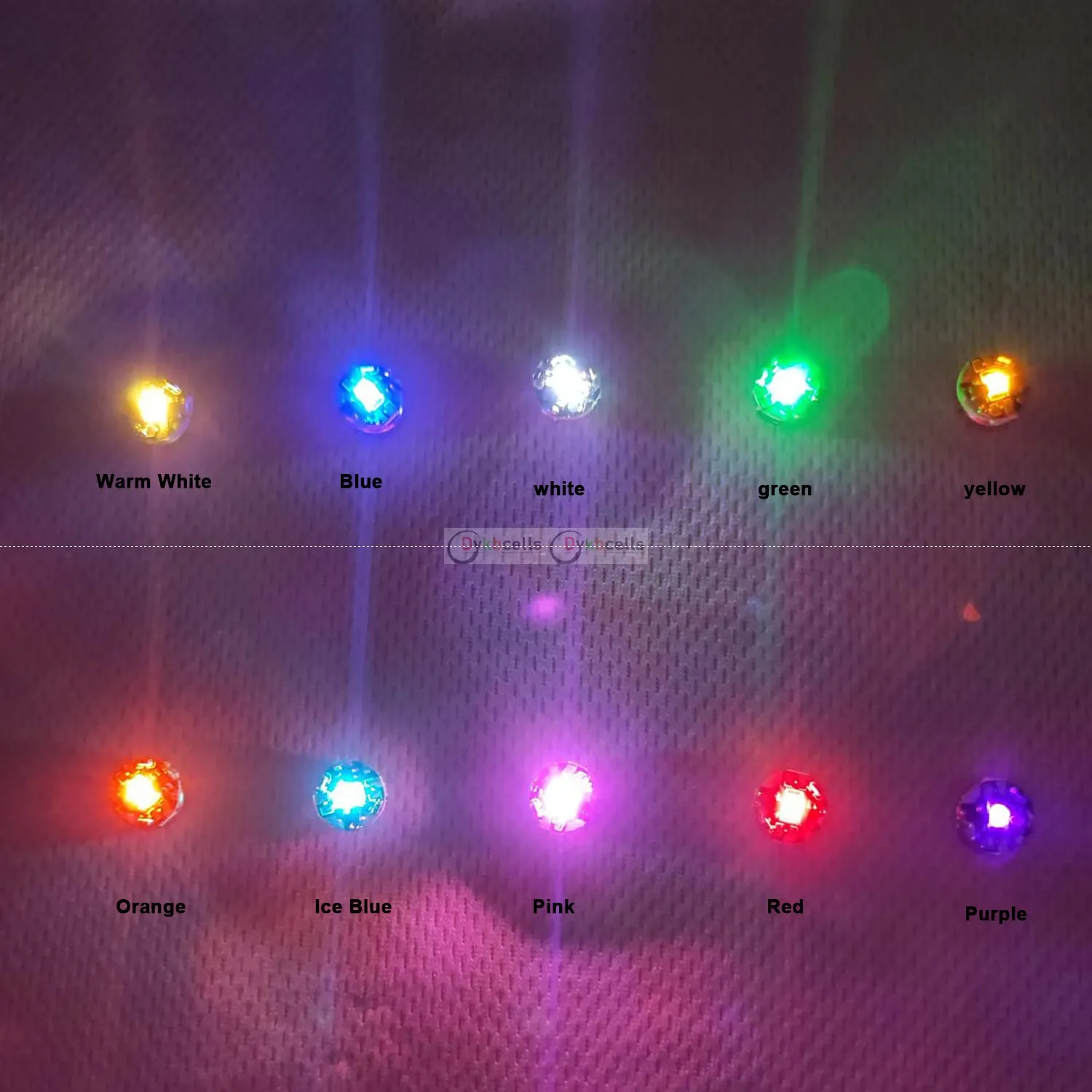 3pcs Single/Dual Wireless LED Model Light key Switch Control Led Lamp DIY LEGO Modeling Car Plus LightS Diorama Robots + Battery thumbnail 4