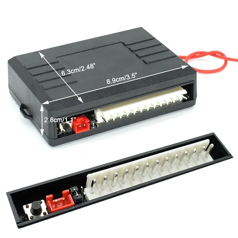 Universal 12V Car 3-button Remote Control Lock Kit Keyless Entry Car Alarm System Central Locking With Auto Remote Central Kit thumbnail 2