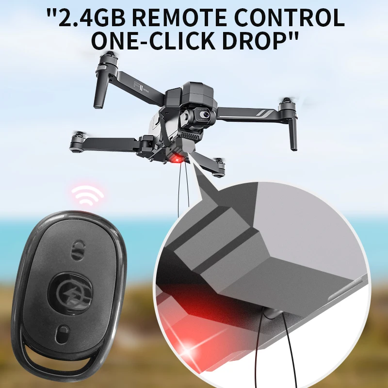 Universal Airdrop System For DJI Mini 5 4 3 Pro/Mavic 3/Mini 2/AIR 3S/2S/Mavic 2/SJRC F11S/Fimi X8 SE Drone Gift Thrower thumbnail 3