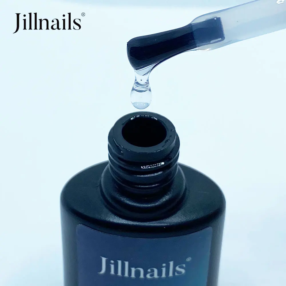 Jillnails No Wipe Top Coat UV Nail Gel  Polish Non Sticky Topcoat 10ml thumbnail 2