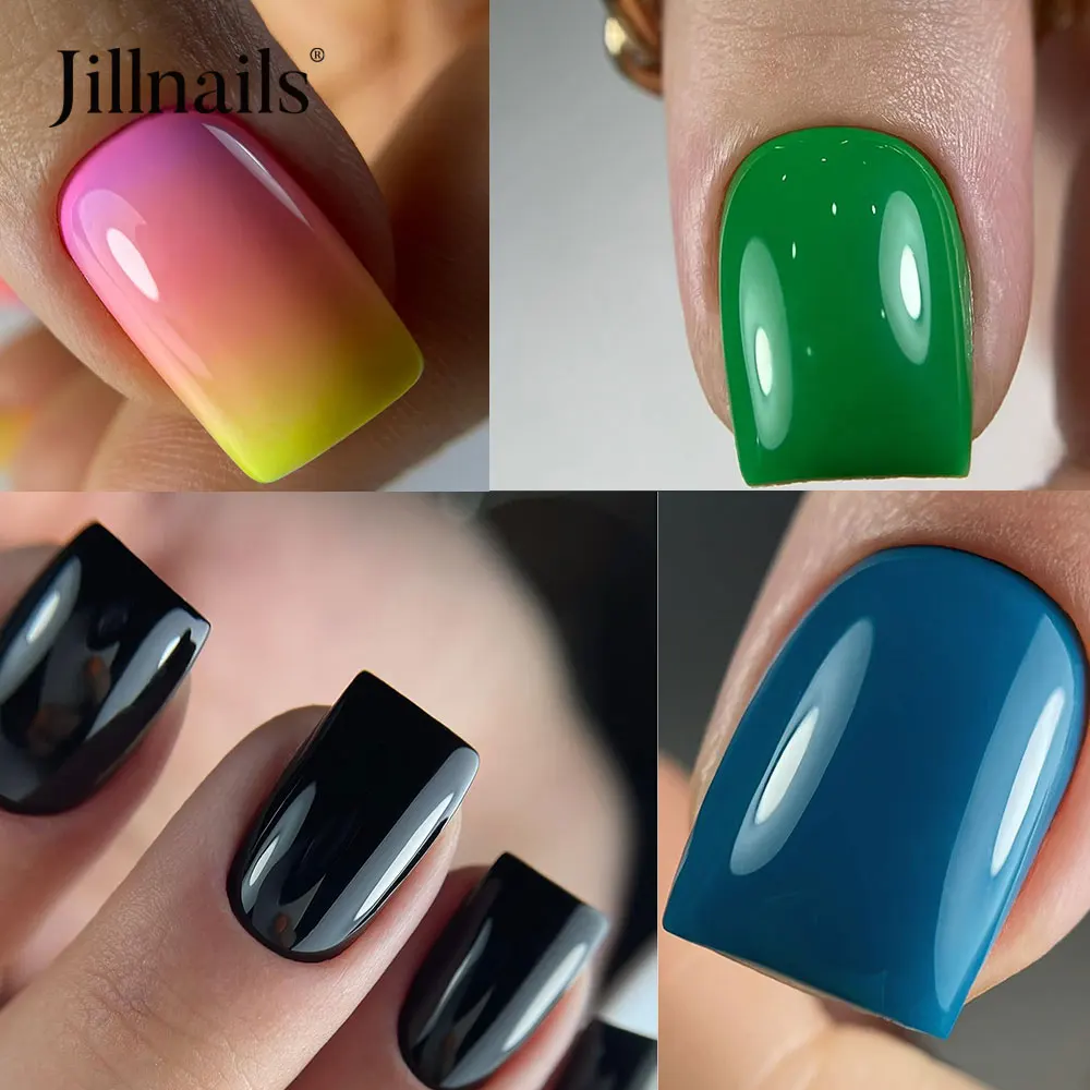 Jillnails No Wipe Top Coat UV Nail Gel  Polish Non Sticky Topcoat 10ml thumbnail 4