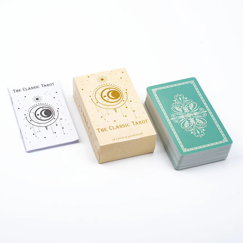 The Classic Tarot Cards Deck 78Pcs For Easy Beginners Fate Fortune Telling Party Tabletop Board Game Toy thumbnail 4