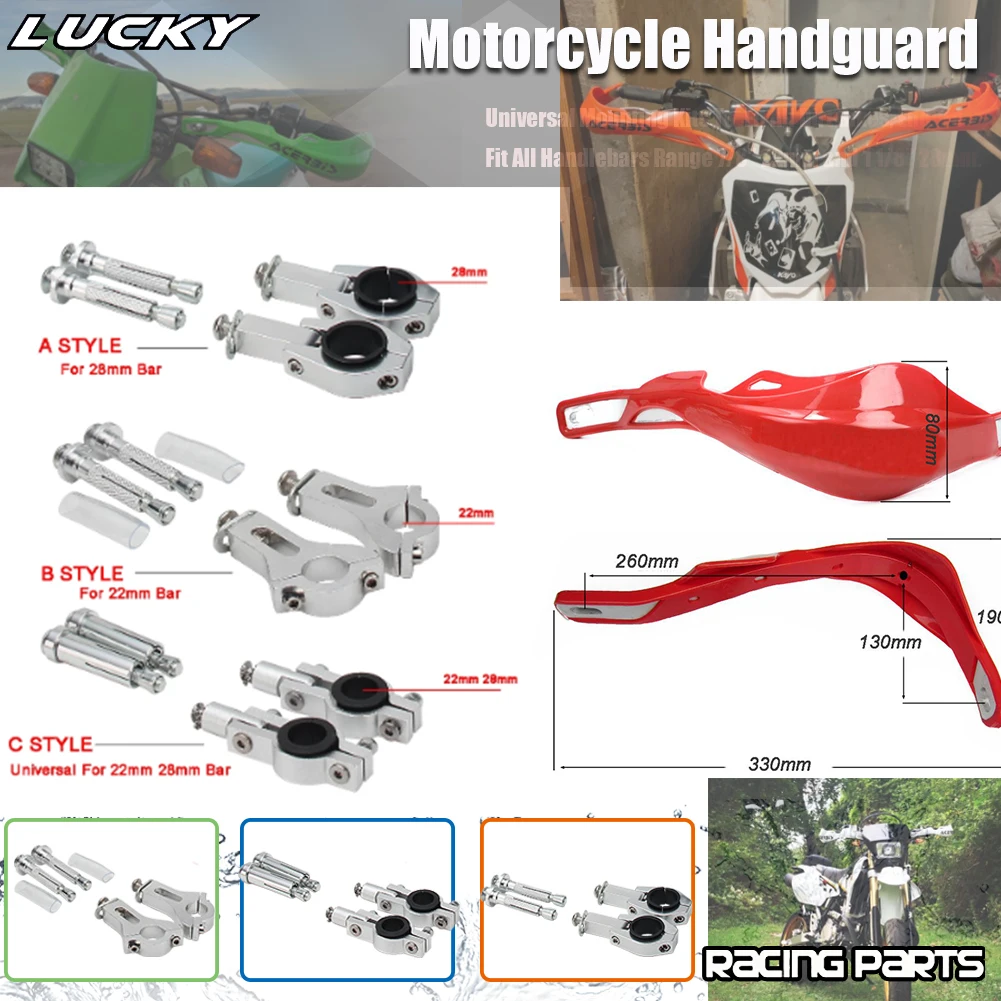 22MM 28MM Motorcycle Hand Guards Handle Protector Handguard Handlebar Protection For KTM HONDA SUZUKI YAMAHA YZ Pit Dirt Bike thumbnail 6